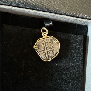 Authentic Spanish Cob Coin for Necklace